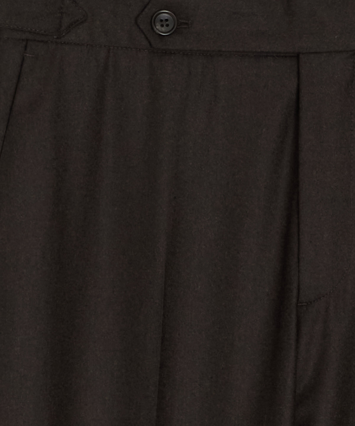 Italian Flannel Side Tab Trouser