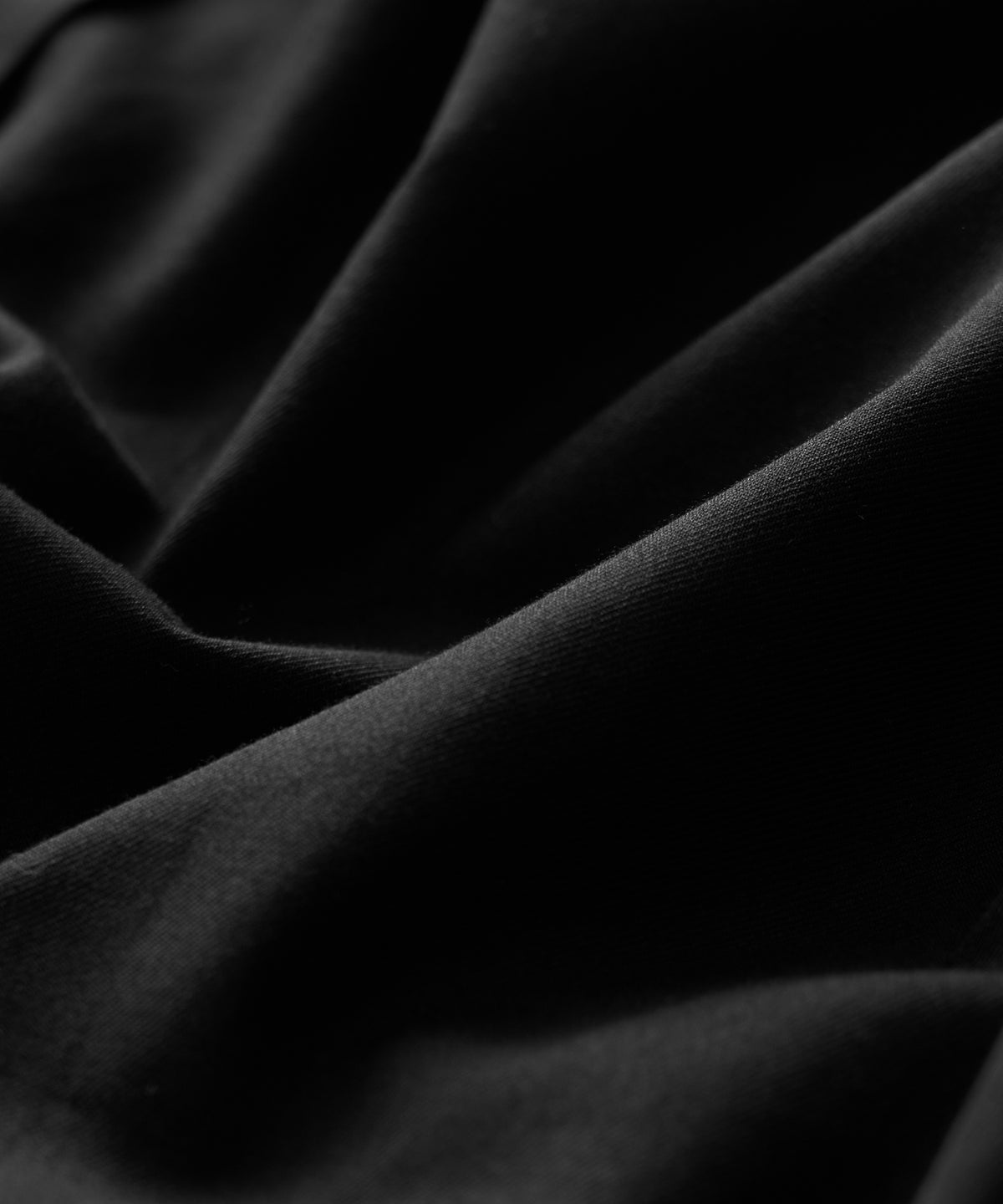 Cotton Twill Long Point Collar Shirt