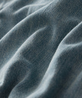 Relaxed Denim Band Collar Shirt