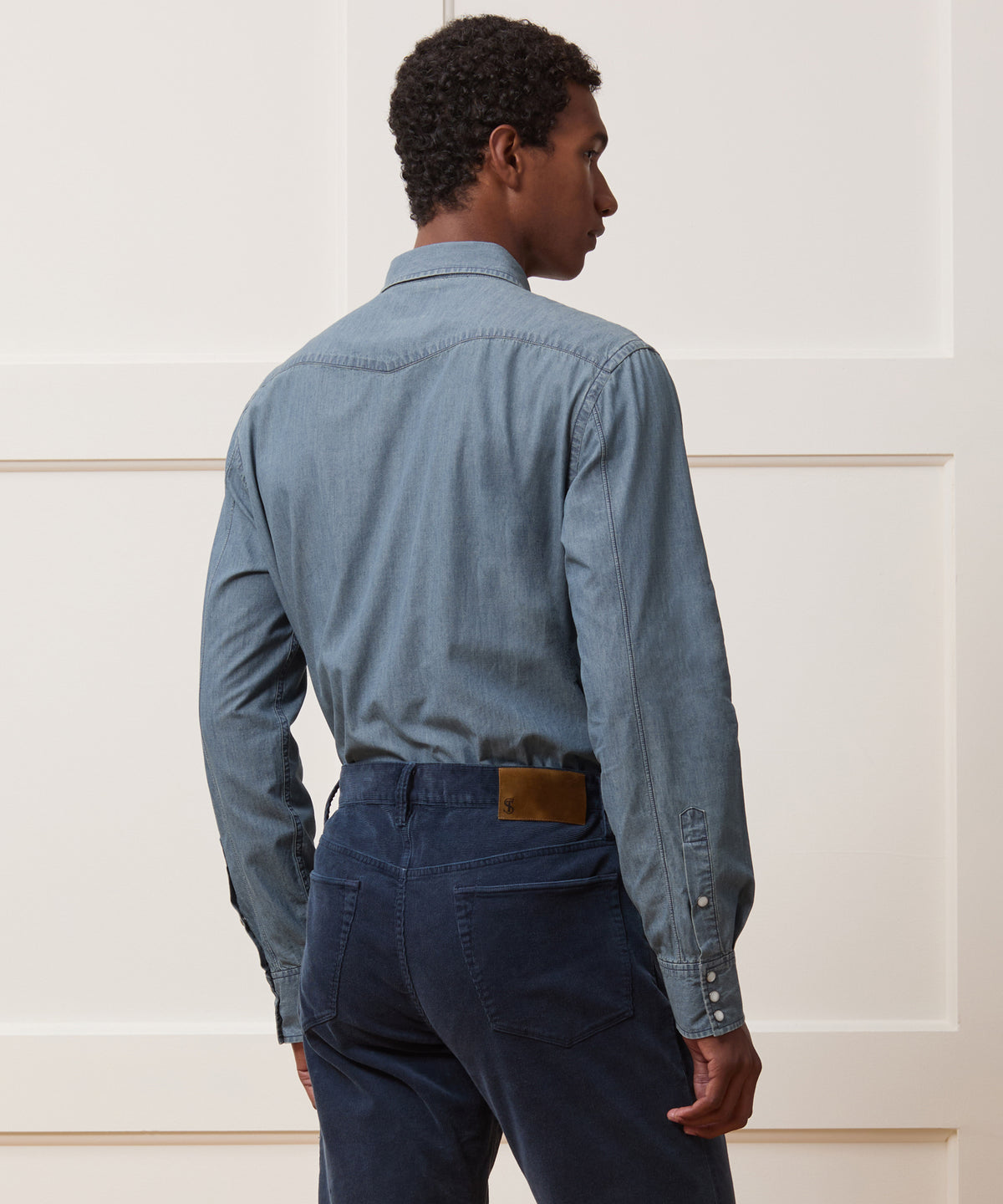 Chambray Western Shirt