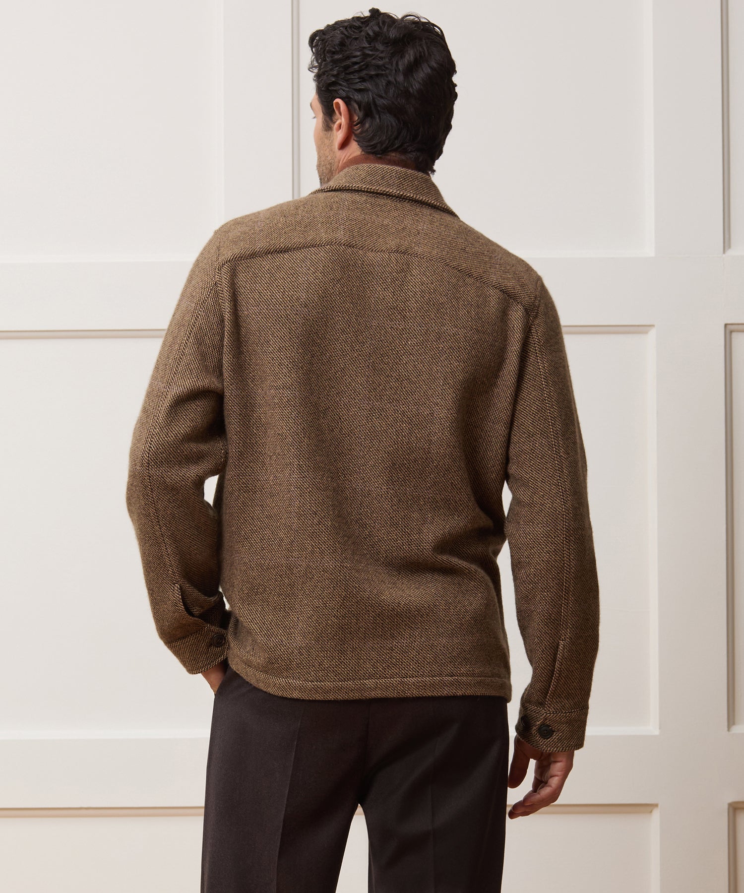 Italian Cashmere-Wool Chore Coat in Brown – Todd Snyder