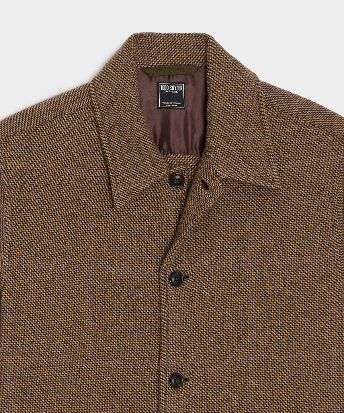 Italian Cashmere-Wool Chore Coat