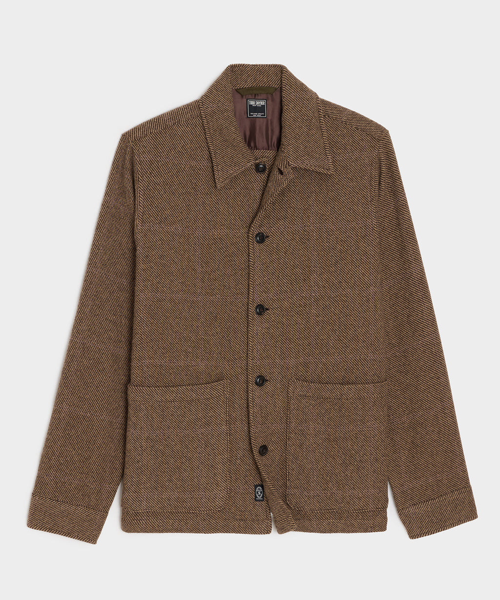 Italian Cashmere-Wool Chore Coat