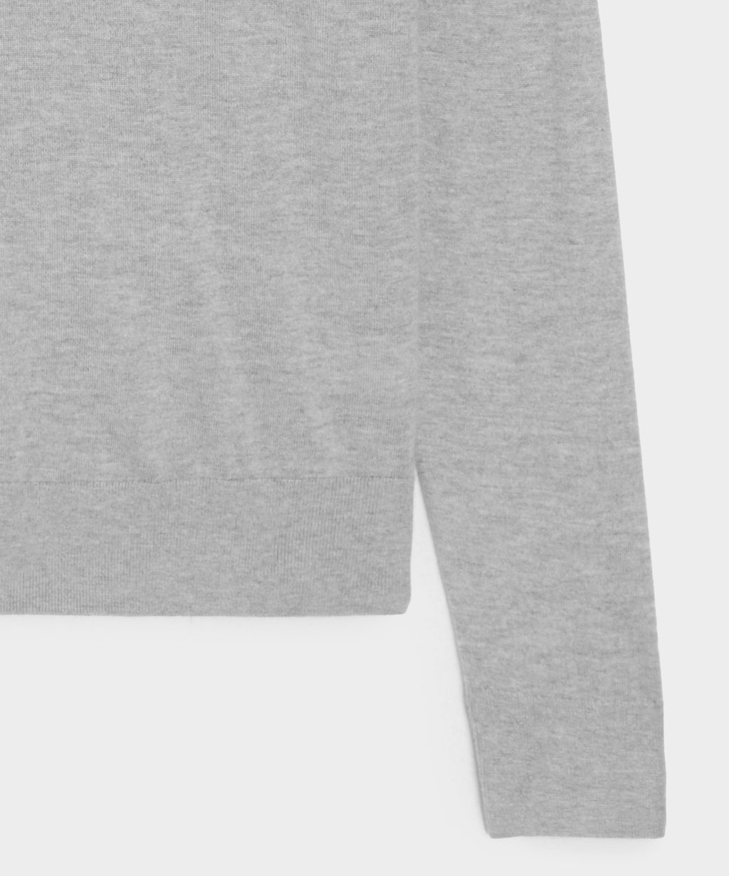 Silk-Cashmere Turtleneck Sweater