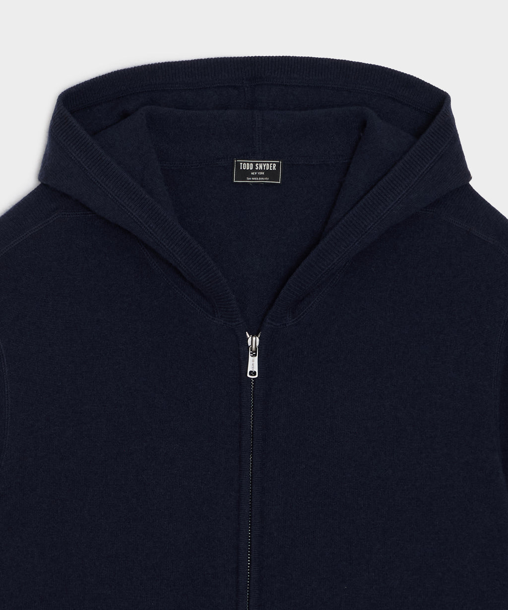 Cashmere Full-Zip Hoodie