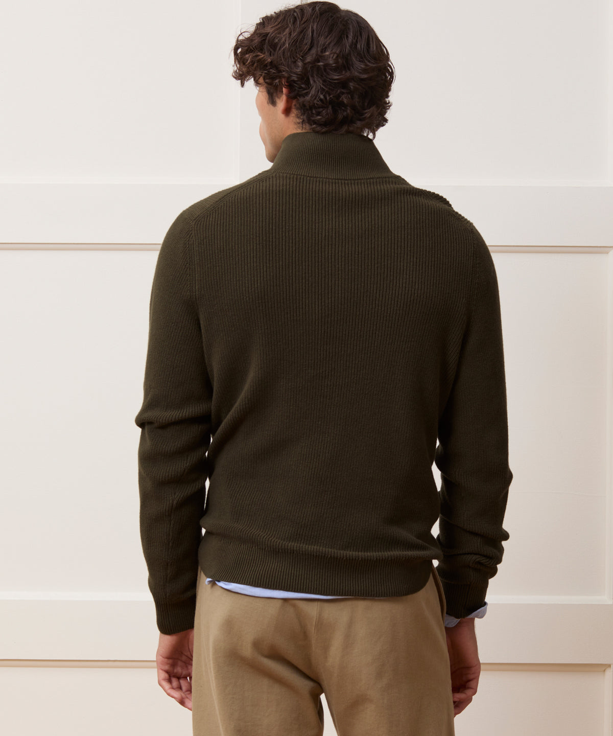 Beechwood Quarter-Zip Sweater