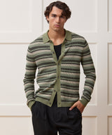 Silk-Cotton Sweater Polo