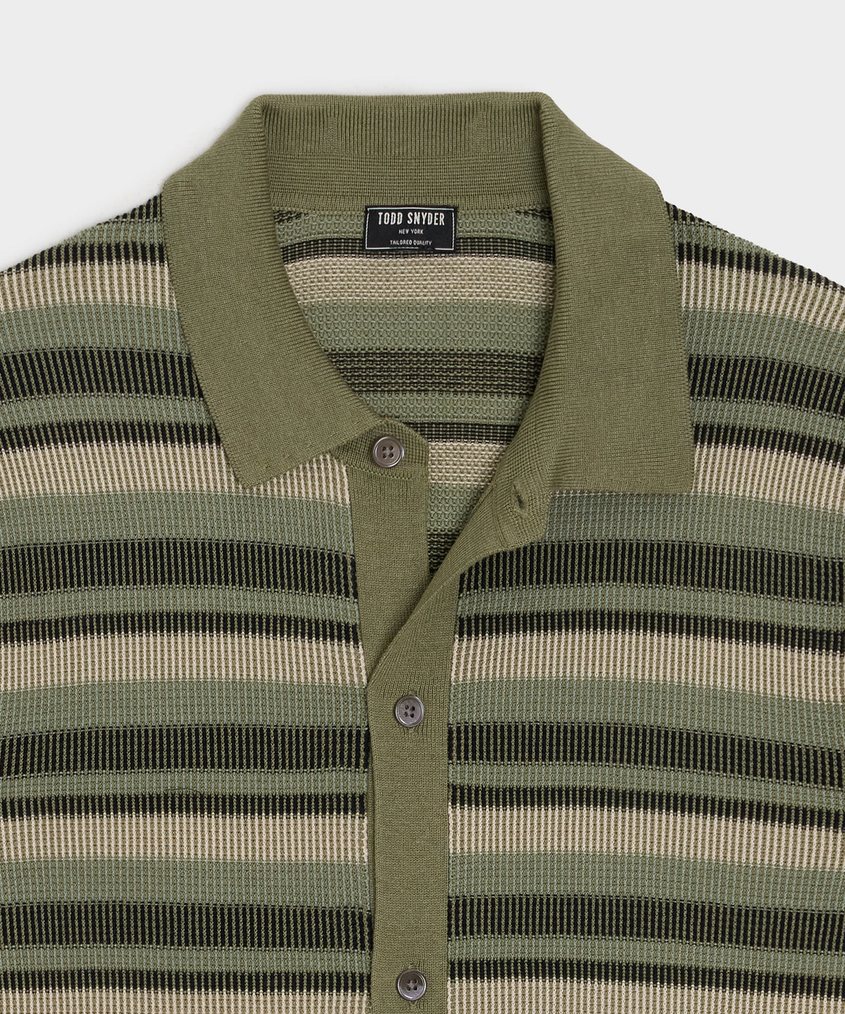 Silk-Cotton Sweater Polo
