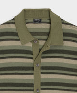 Silk-Cotton Sweater Polo