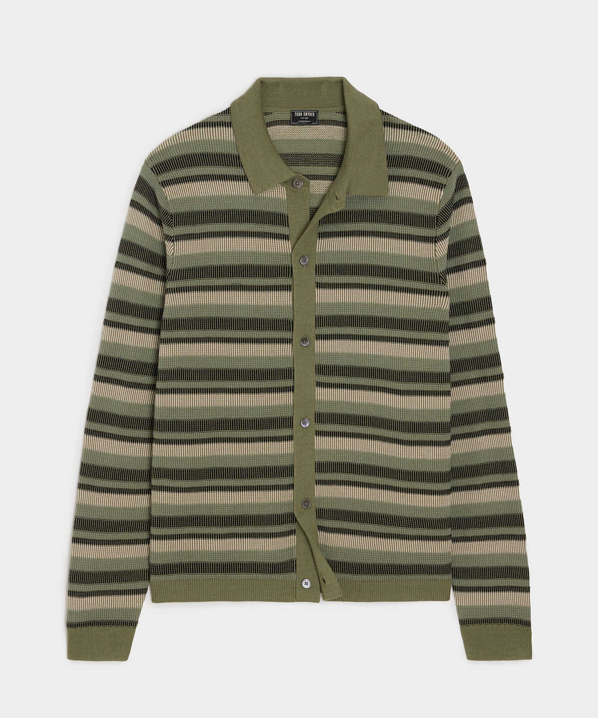 Silk-Cotton Sweater Polo