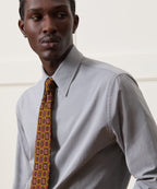 Italian Wool-Silk Medallion Tie