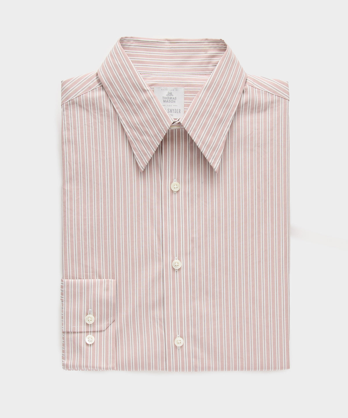 Poplin Long Point Collar Dress Shirt