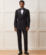 Slim Italian Wool Double-Breasted Tuxedo
