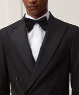 Slim Italian Wool Double-Breasted Tuxedo