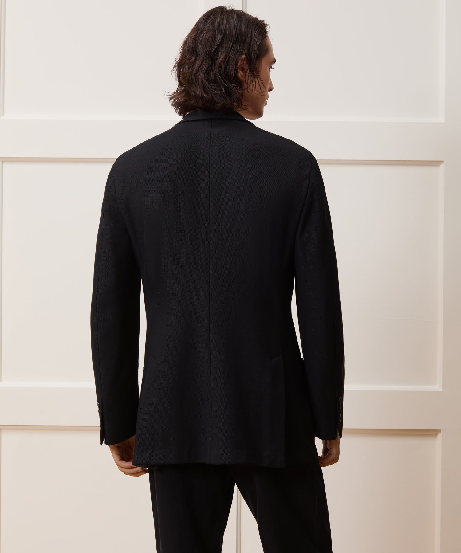 Italian Pique Wythe Jacket in Black – Todd Snyder