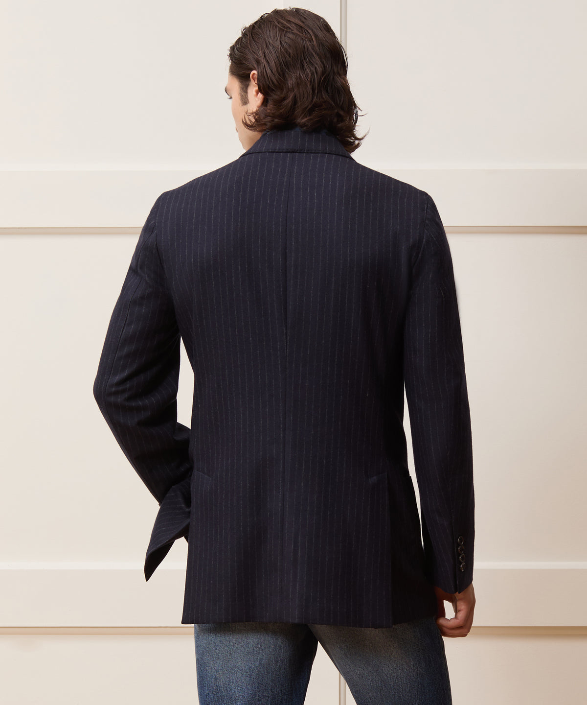 Italian Flannel Pinstripe Wythe Sport Coat