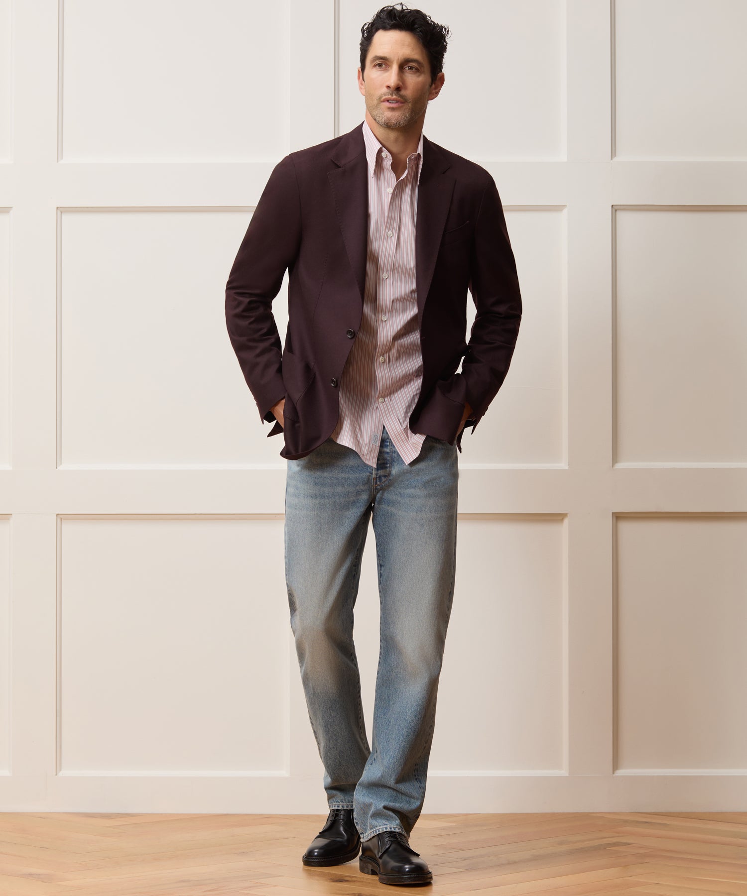 Italian Wool Flannel Sport Coat in Raisin – Todd Snyder