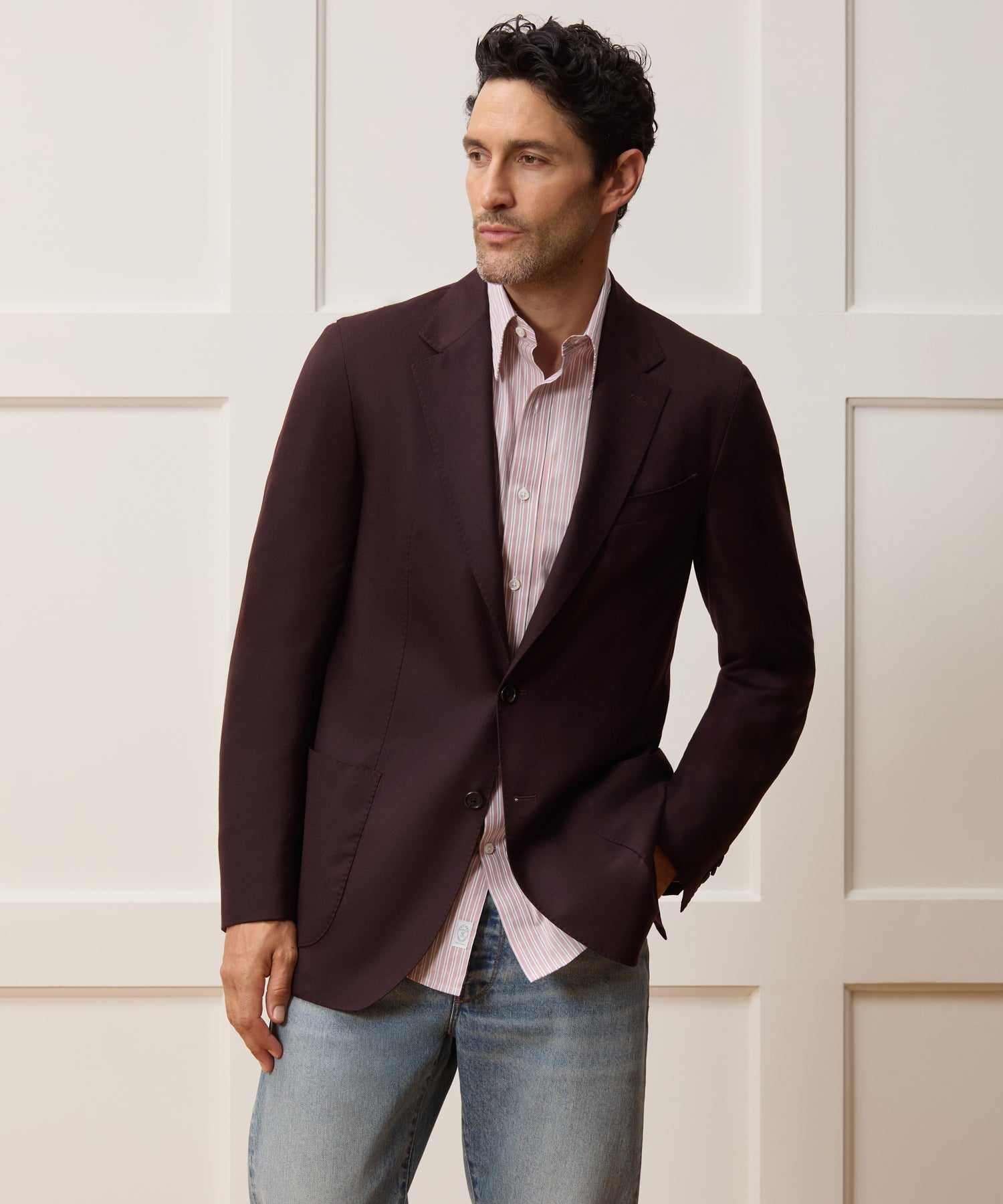 Italian Wool Flannel Sport Coat in Raisin – Todd Snyder
