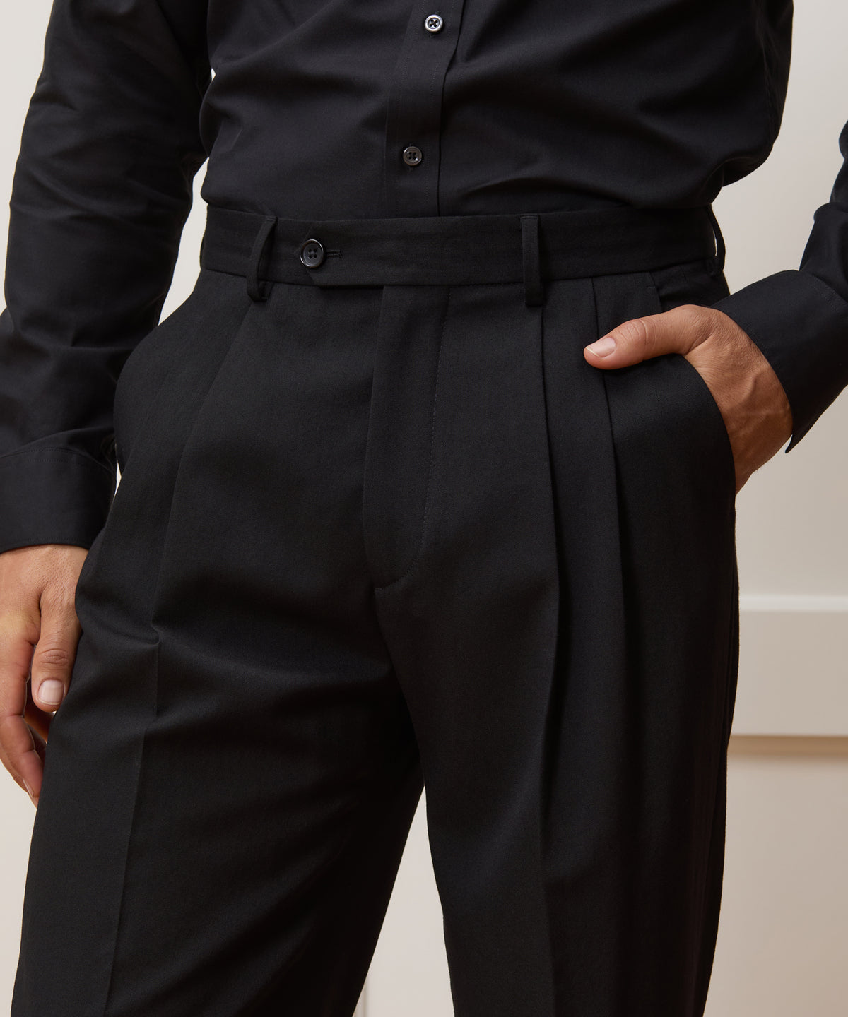 Relaxed Italian Gabardine Madison Suit