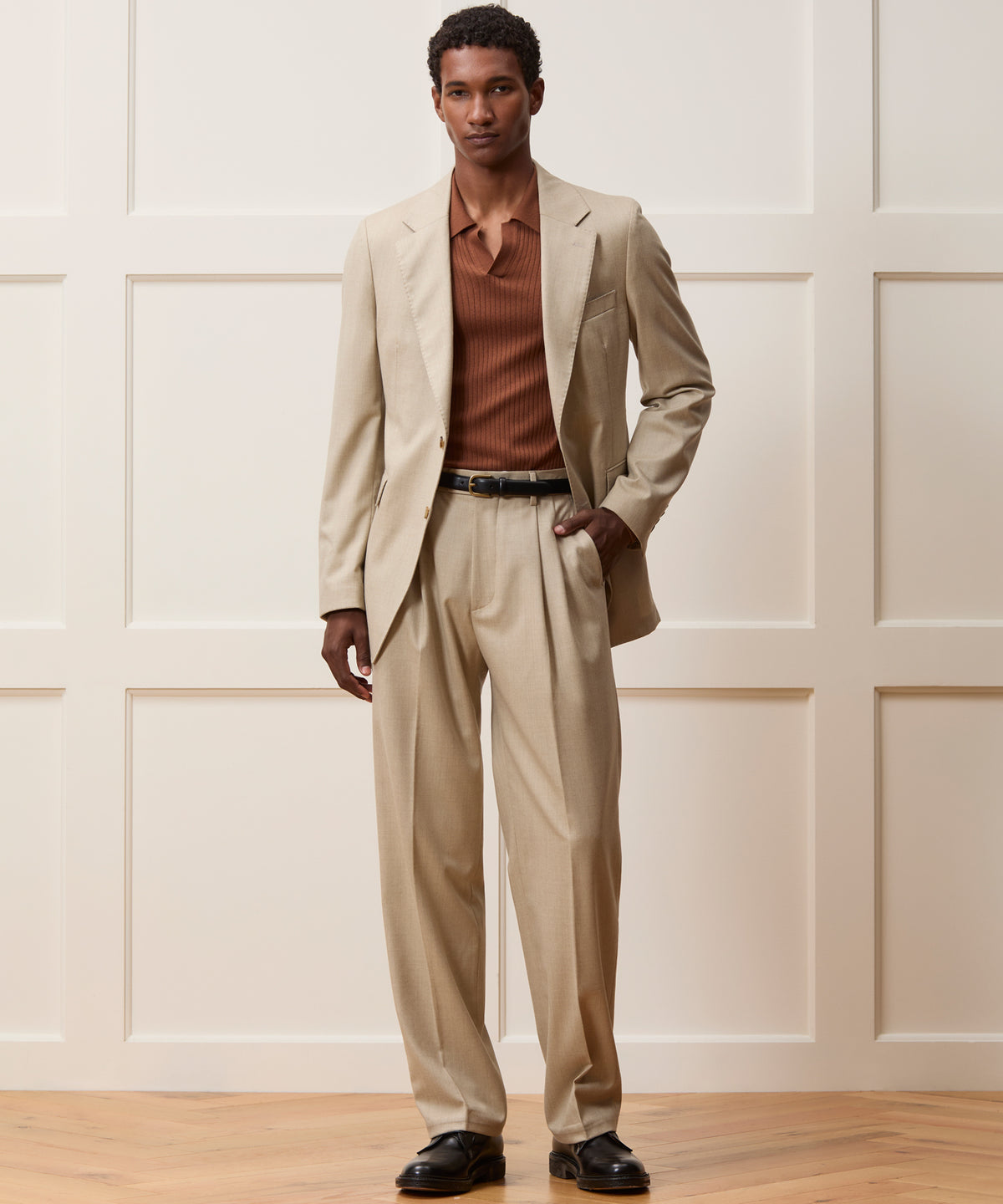 Relaxed Italian Flannel Sutton Suit