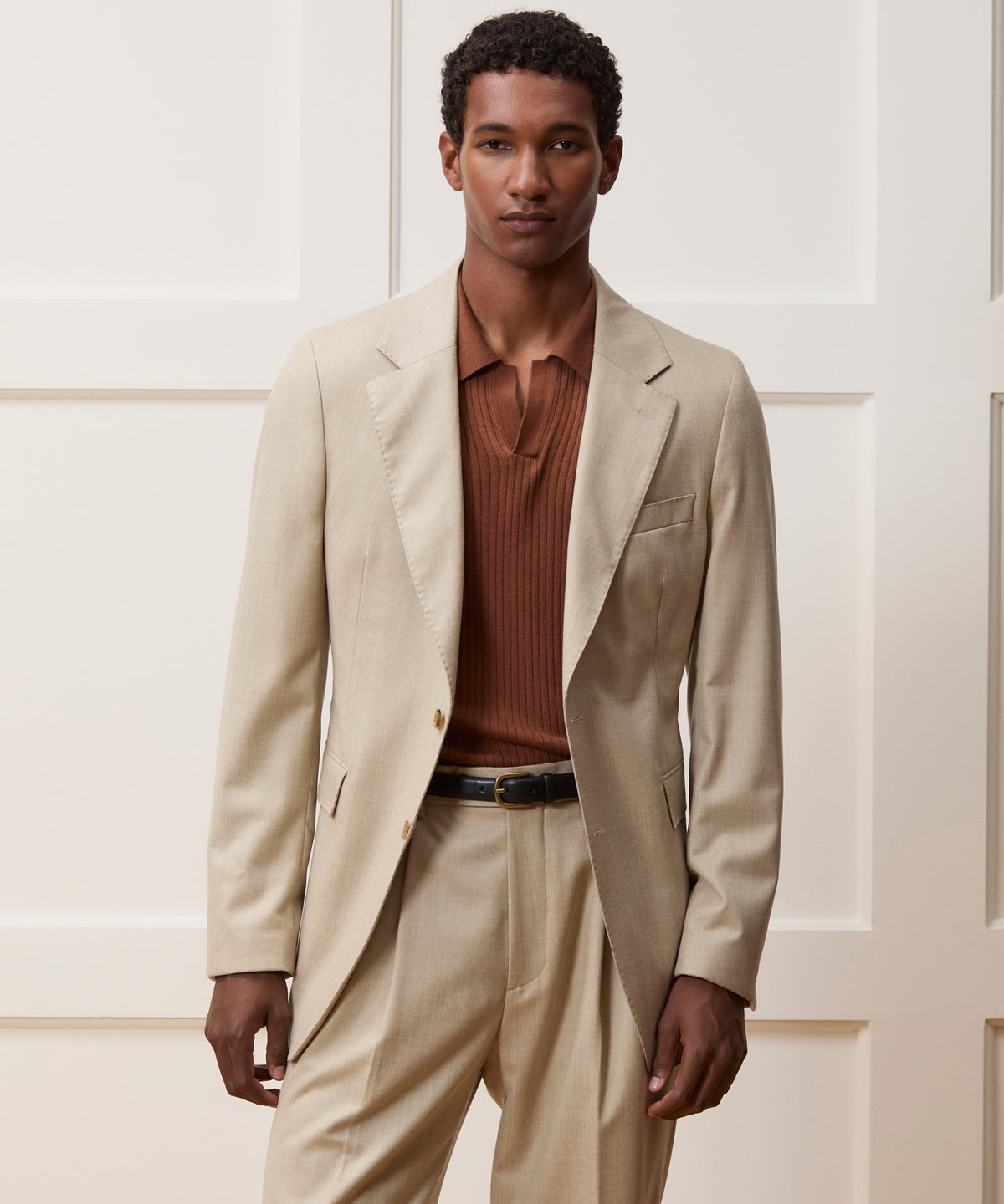 Relaxed Italian Flannel Sutton Suit