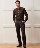 Italian Flannel Side Tab Trouser