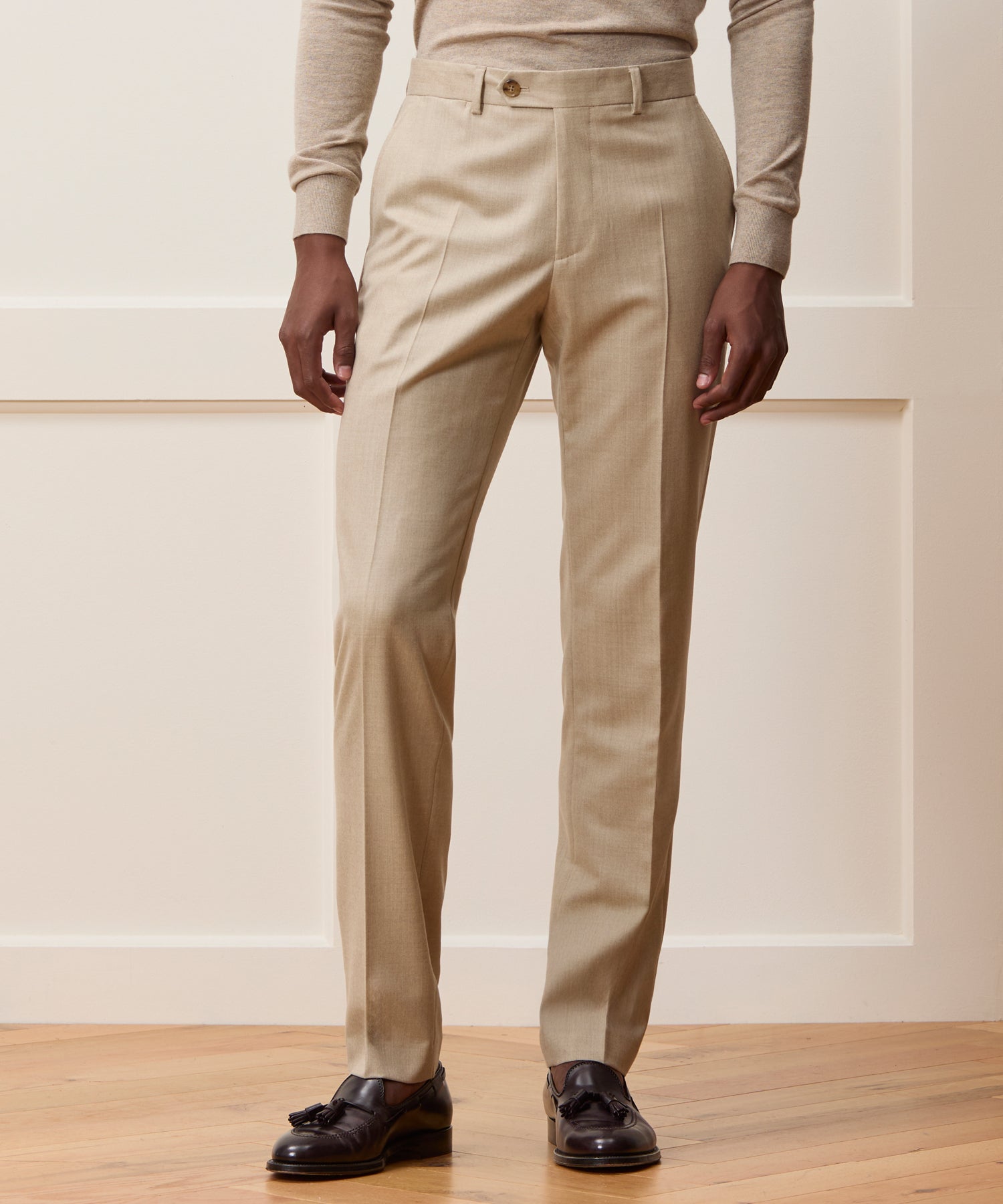 Wool Flannel Sutton Trouser in Oatmeal – Todd Snyder