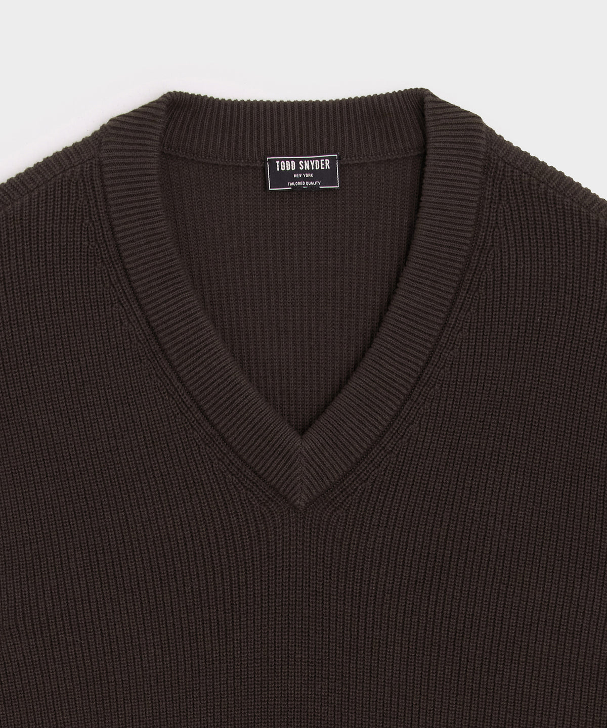 Relaxed Beechwood V-Neck Sweater