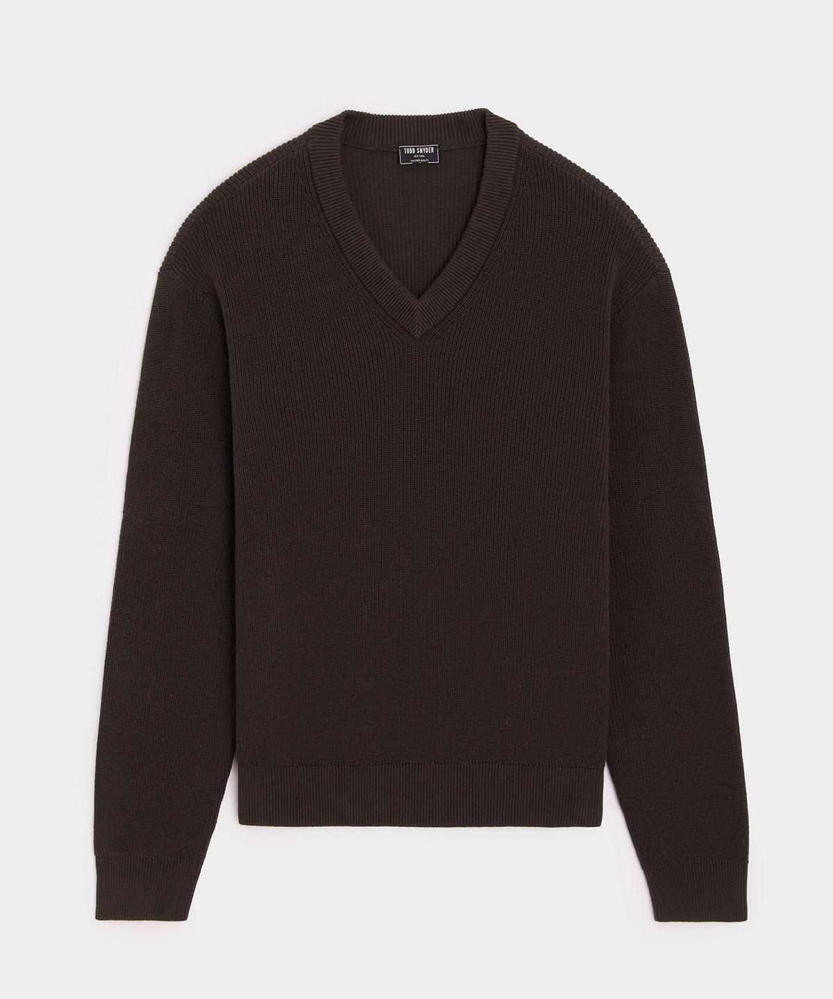 Relaxed Beechwood V-Neck Sweater