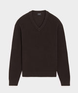 Relaxed Beechwood V-Neck Sweater