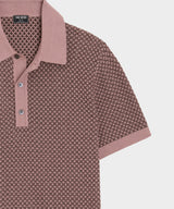 Silk-Cotton Sweater Polo