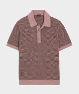 Silk-Cotton Sweater Polo