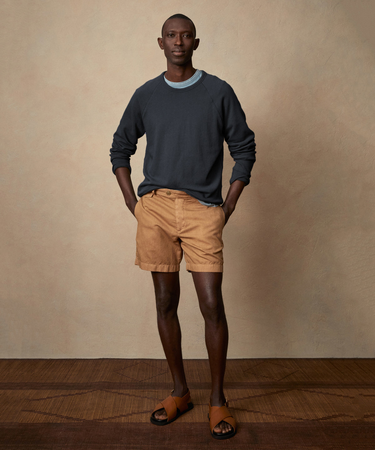 Surf Terry Sweatshirt In Railings