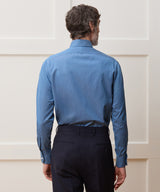Hamilton + Todd Snyder Chambray Long Point Collar Dress Shirt