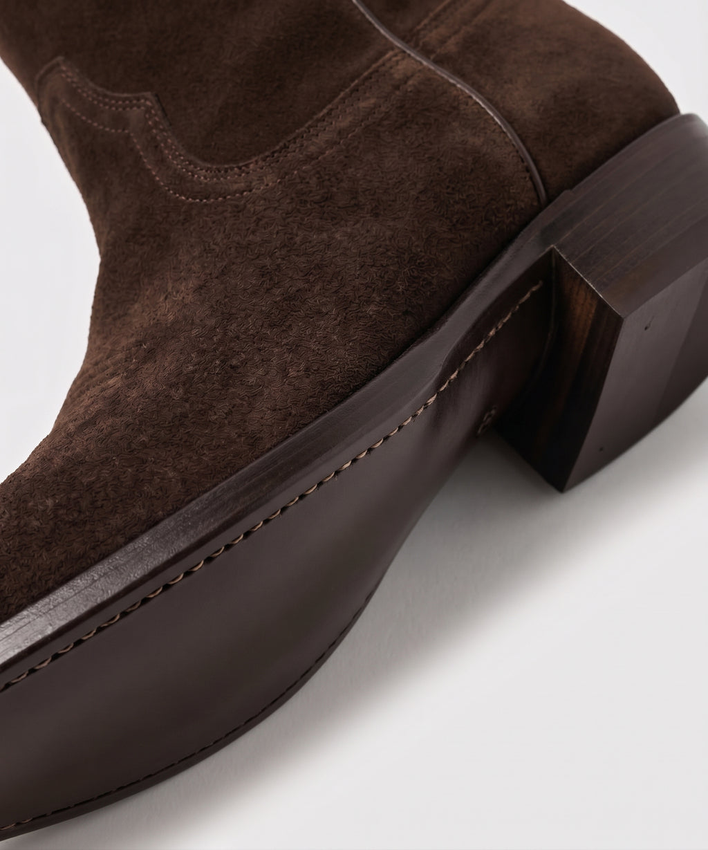 Yuketen Suede Ranchero Boots