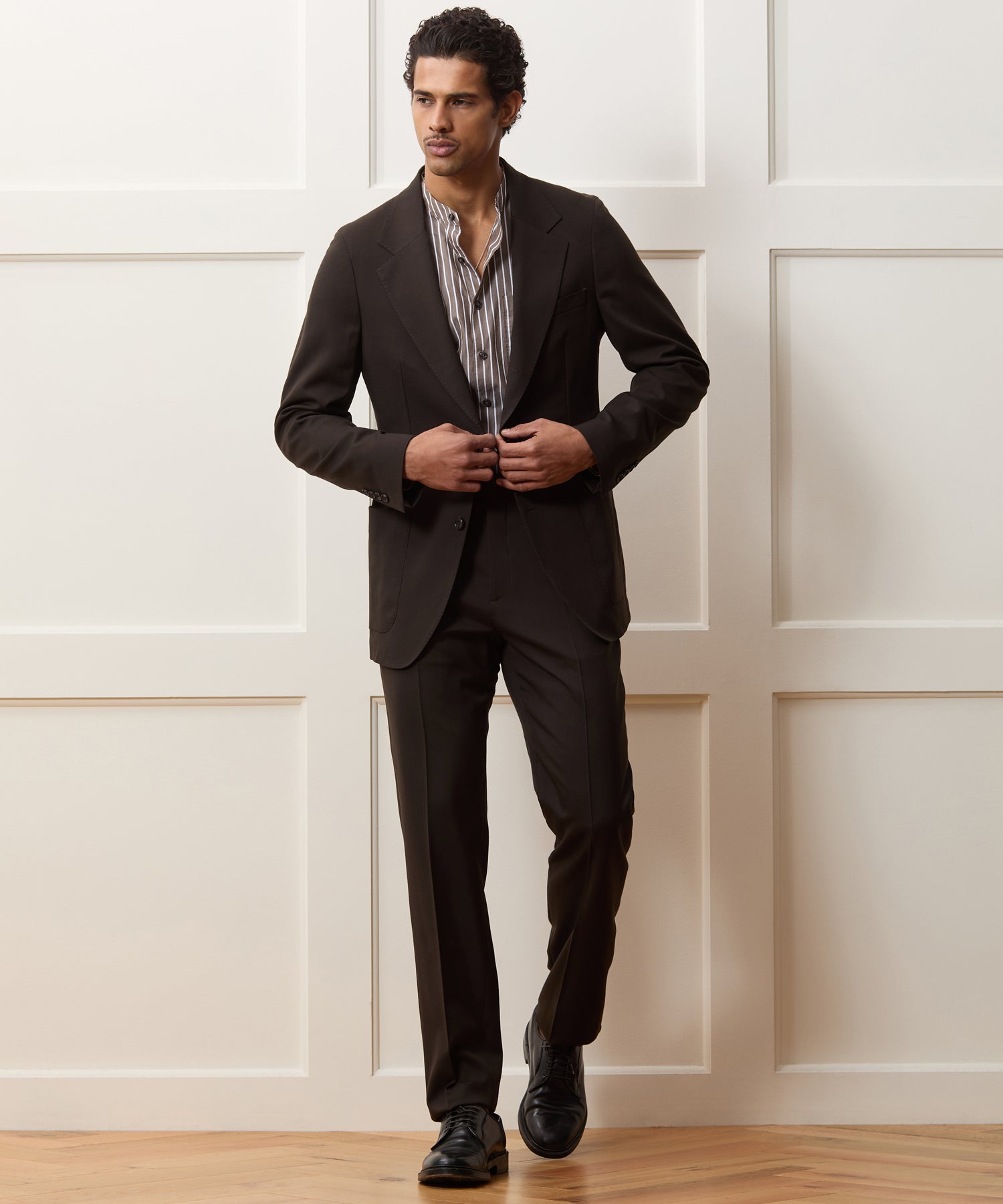 Gabardine Madison Jacket in Caviar – Todd Snyder