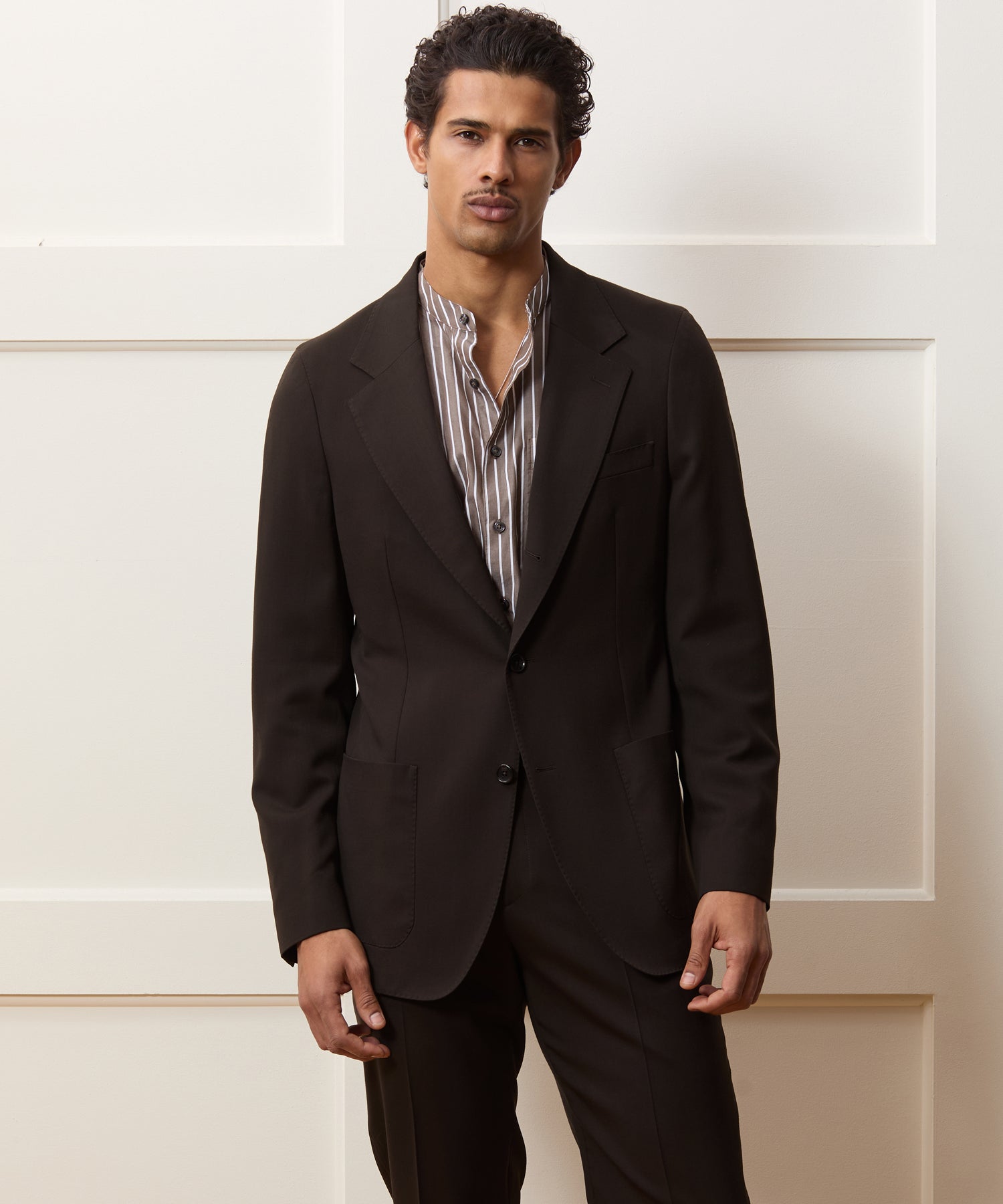 Gabardine Madison Jacket in Caviar – Todd Snyder