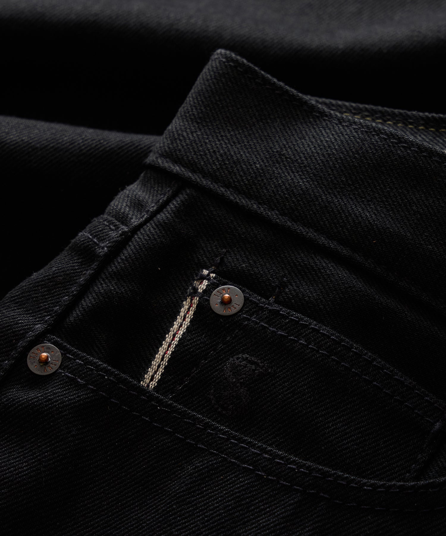 Relaxed Rigid Pleated Jean in Black – Todd Snyder