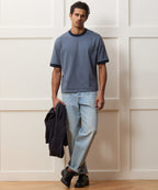 Boxy Jersey Ringer Tee