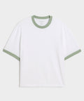 Boxy Jersey Ringer Tee