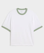 Boxy Jersey Ringer Tee