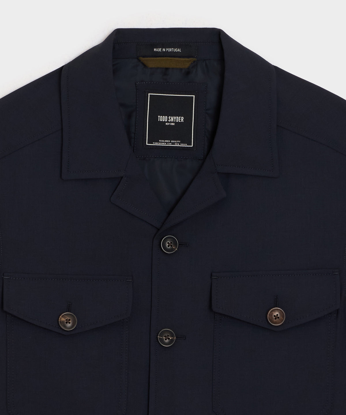 Tropical Wool Eisenhower Jacket