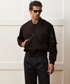 Satin Flight Jacket