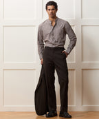 Italian Gabardine Side Tab Trouser