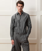Poplin Long Point Collar Dress Shirt