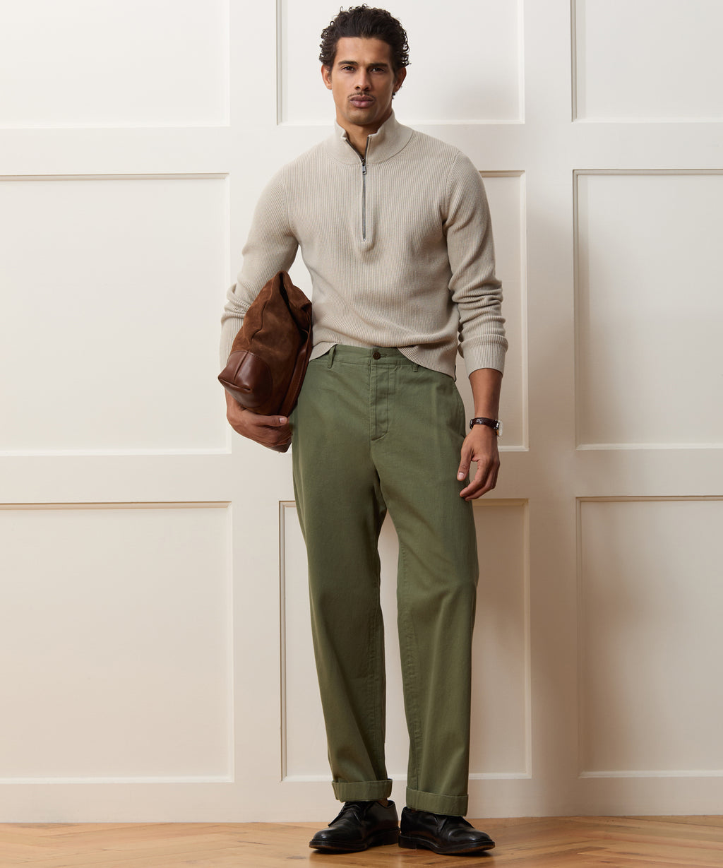 Beechwood Quarter-Zip Sweater