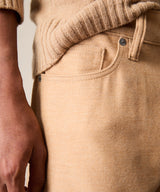 Slim Fit 5-Pocket Camelhair Pant