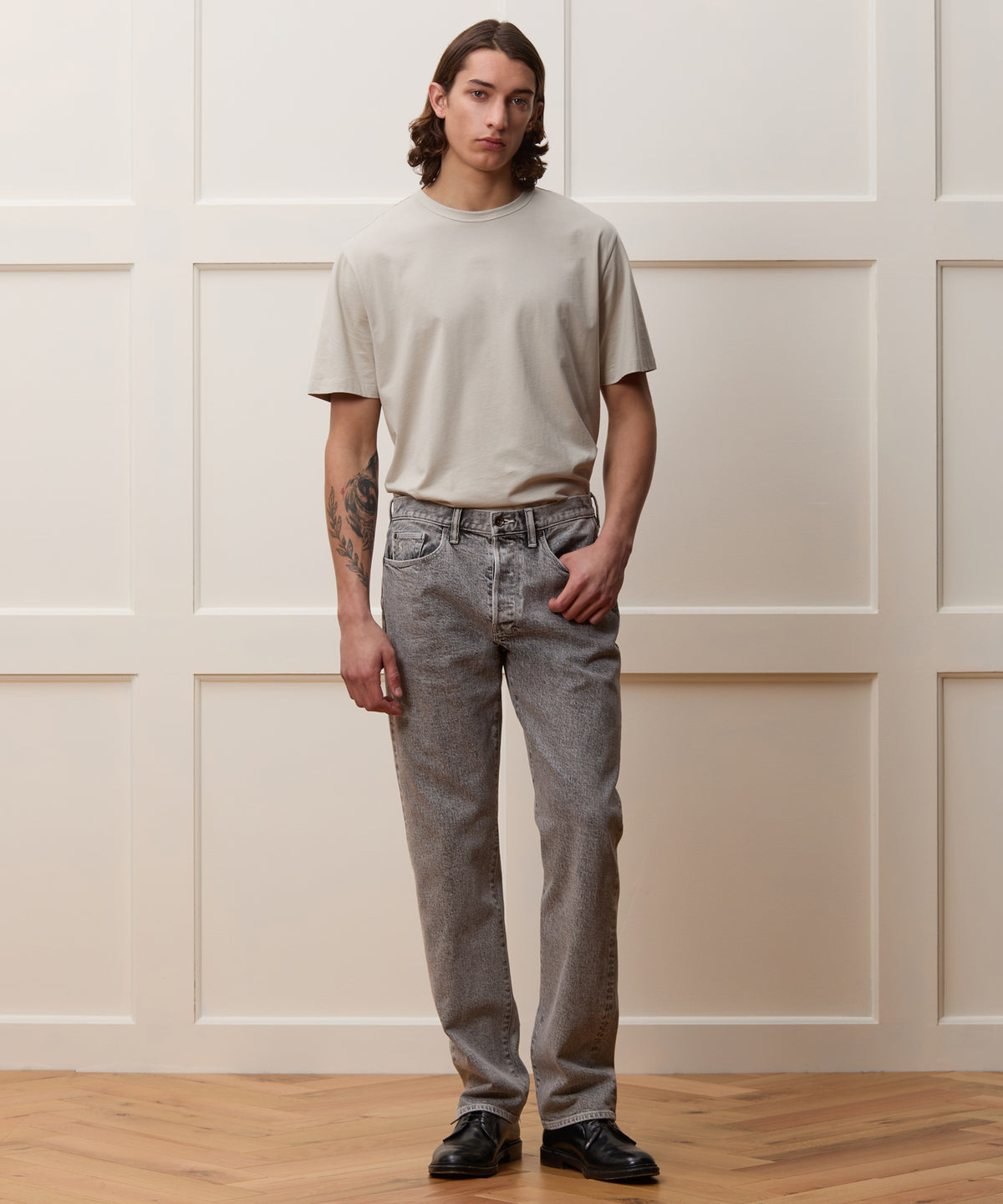 Straight Fit Selvedge Jean