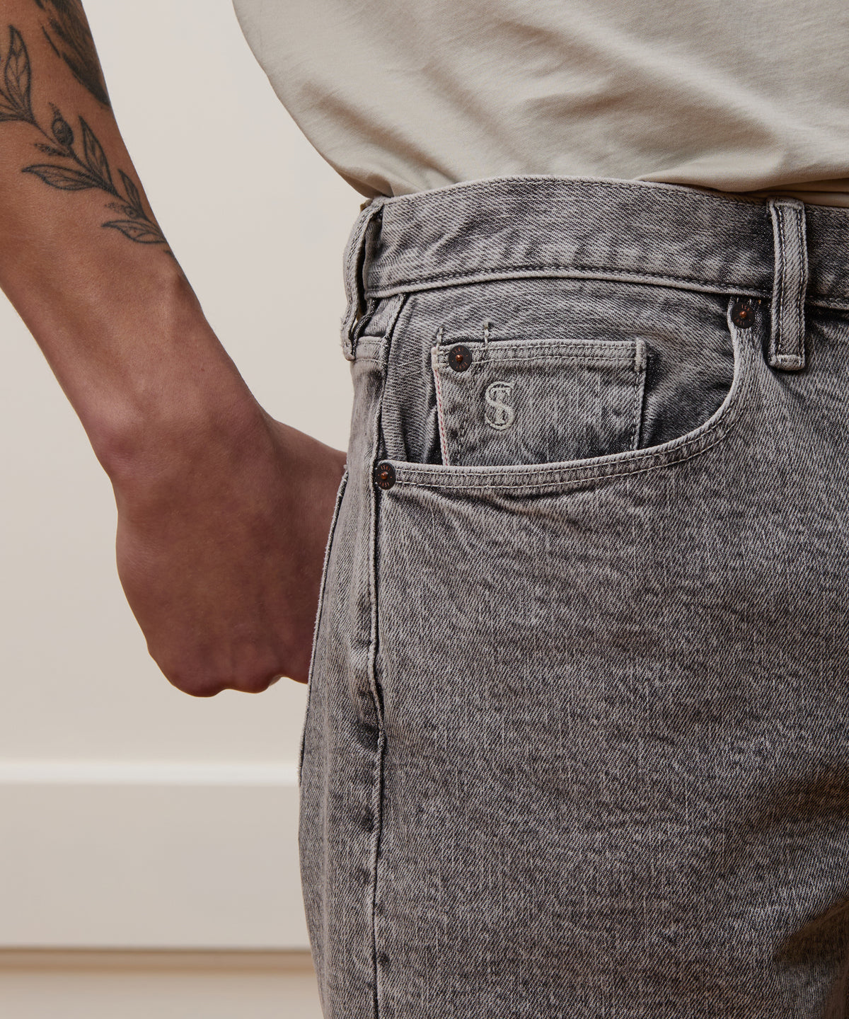 Straight Fit Selvedge Jean