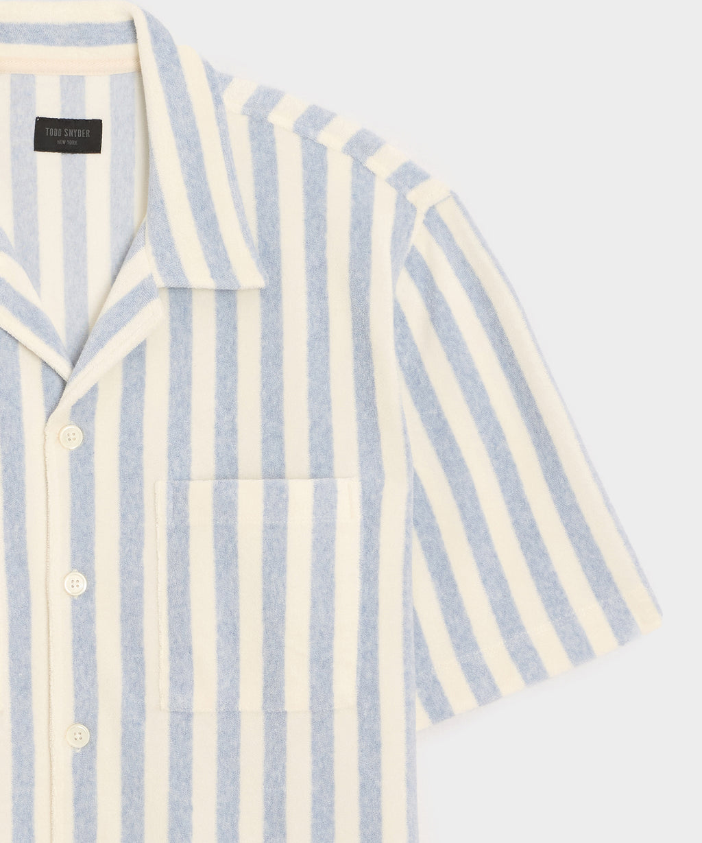 Striped Terry Polo